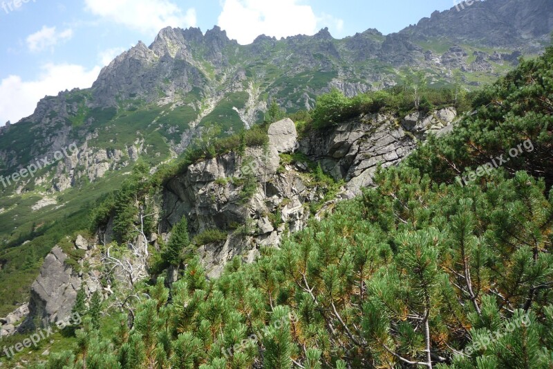 Poland Tatry Mountains Landscape Nature