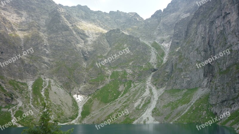 Poland Tatry Mountains Landscape Nature