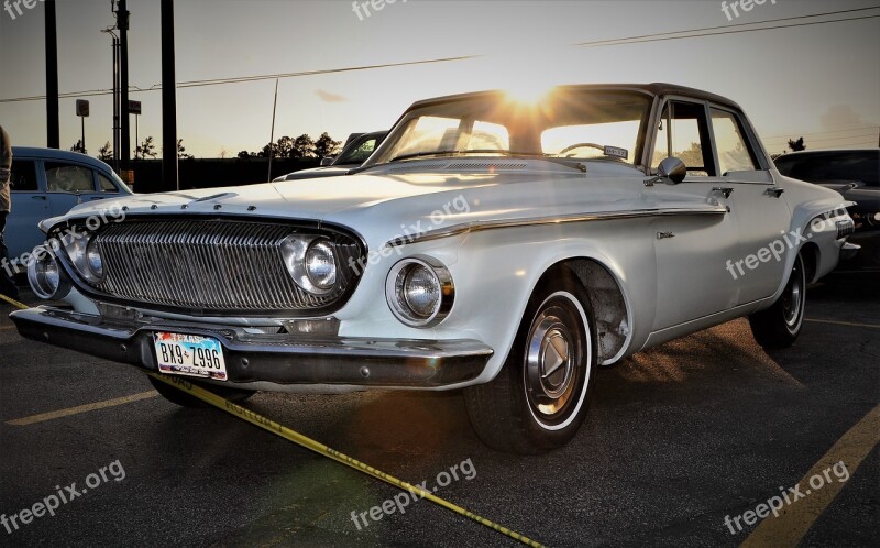 Muscle Cars Classic American Muscle Sunny Sunset