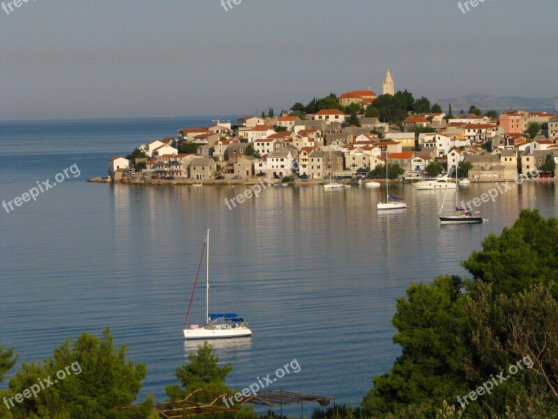 Water Sea Landscape Croatia Part