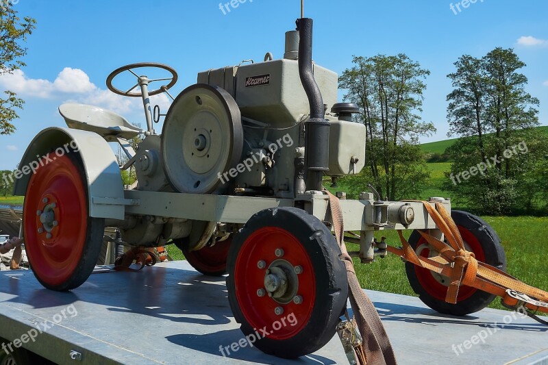 Tractor Kramer Oldtimer Restored Agriculture