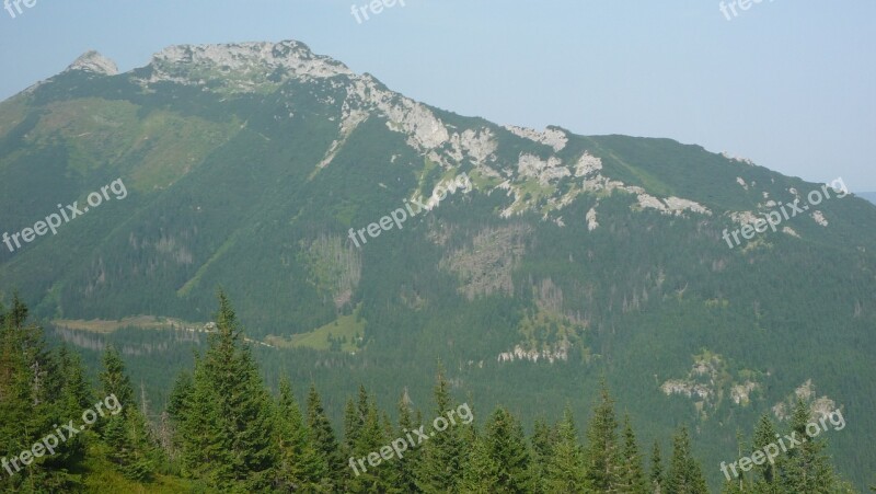 Tatry Poland Mountains Landscape Nature