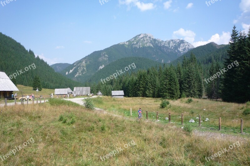 Tatry Poland Mountains Landscape Nature