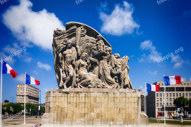 Monument Le Havre Liberation Wwii Landmark