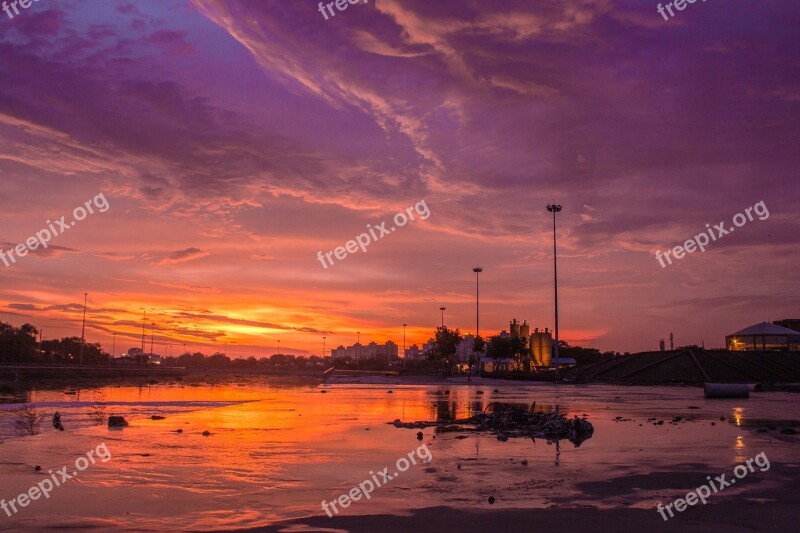 Sunset Dramatic Co Sky Nature