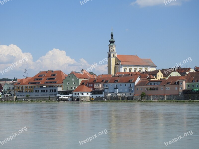 Schärding Inn Bridge Baroque City Baroque