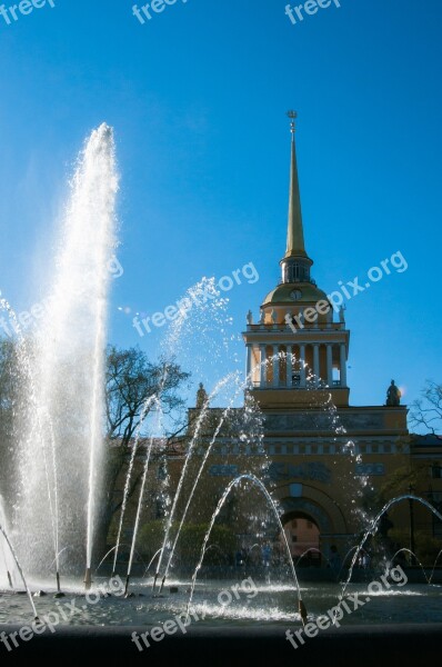 Architecture Fountain The Admiralty History Showplace