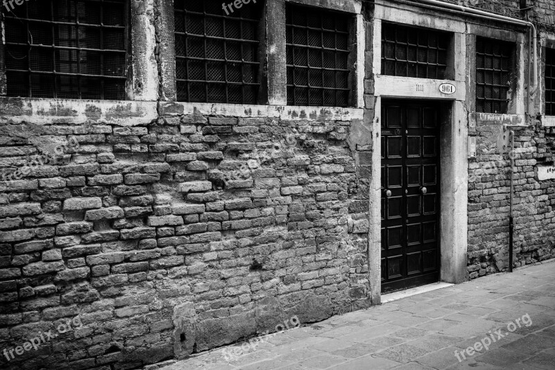 Black And White Venezia Goal Free Photos