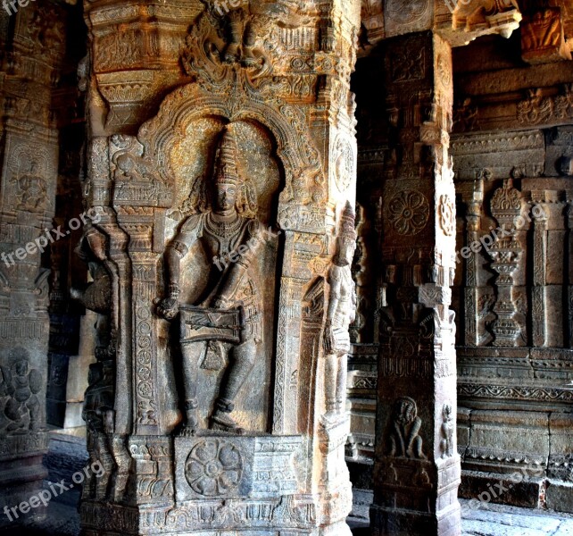 Lepakshi Sculpture Andhra Statue Spirituality