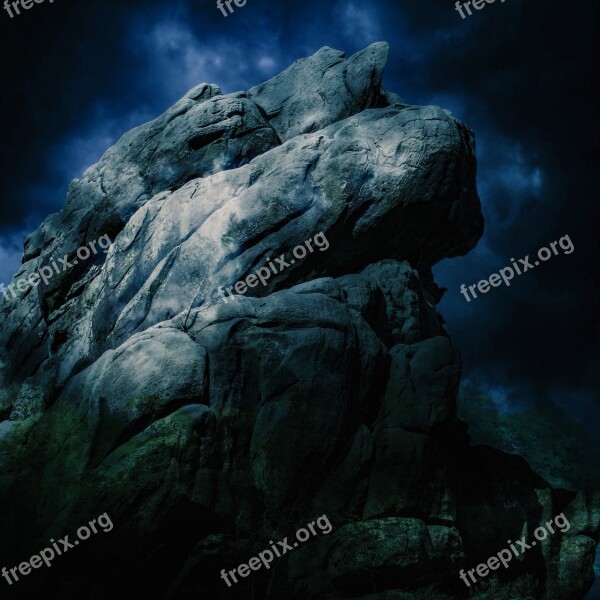 Rock Nature Stone Landscape Mountain