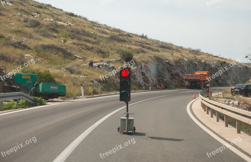 Traffic Road Red Light Car Free Photos