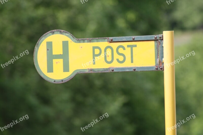 Bus Stop Bus Stop Traffic Sign Wait