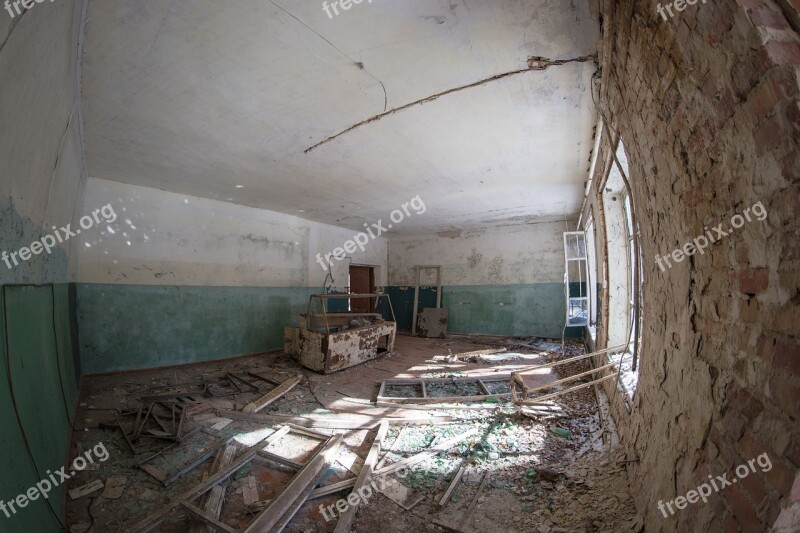 Village Shop Market Exclusion Zone Ukraine