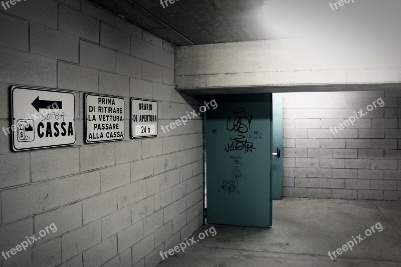 Multi Storey Car Park Deep Stones Wall Textures