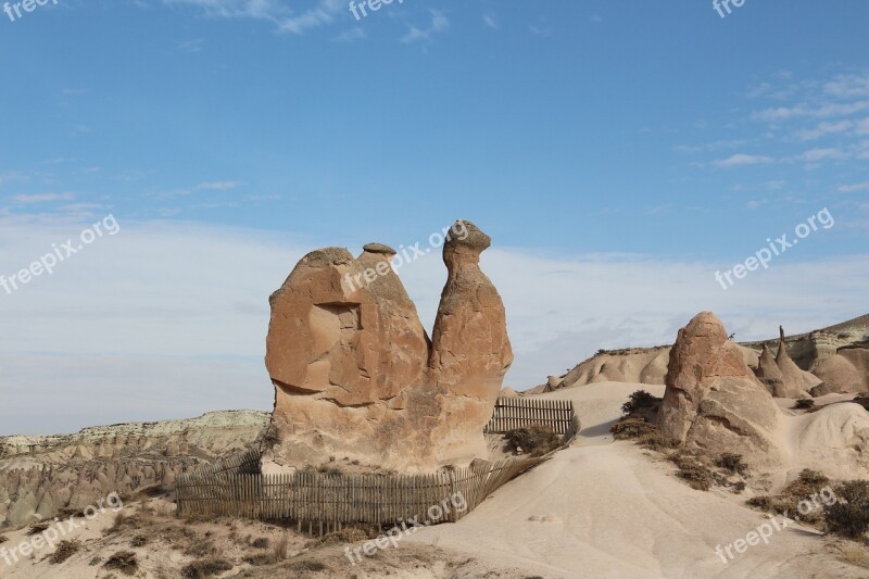 Blue Cappadocia Urgup Turkey Free Photos