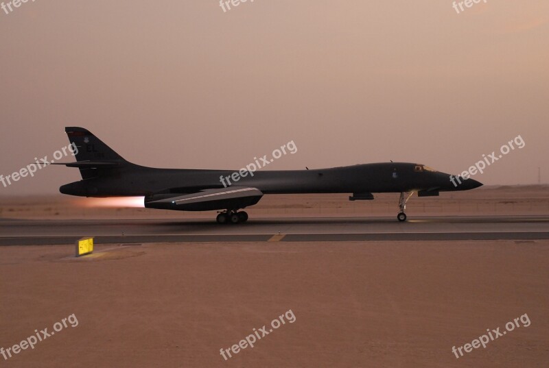 B1 Lancer B1 Lancer Bomber Airplane