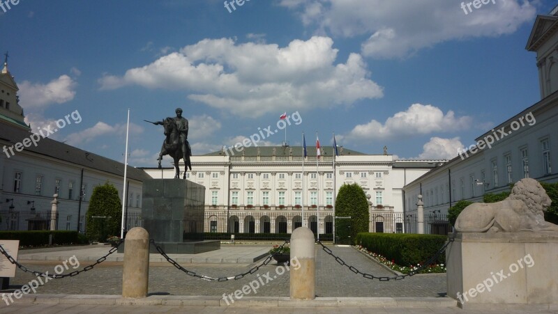 Warsaw Poland The Capital Of The Tourism The City Centre