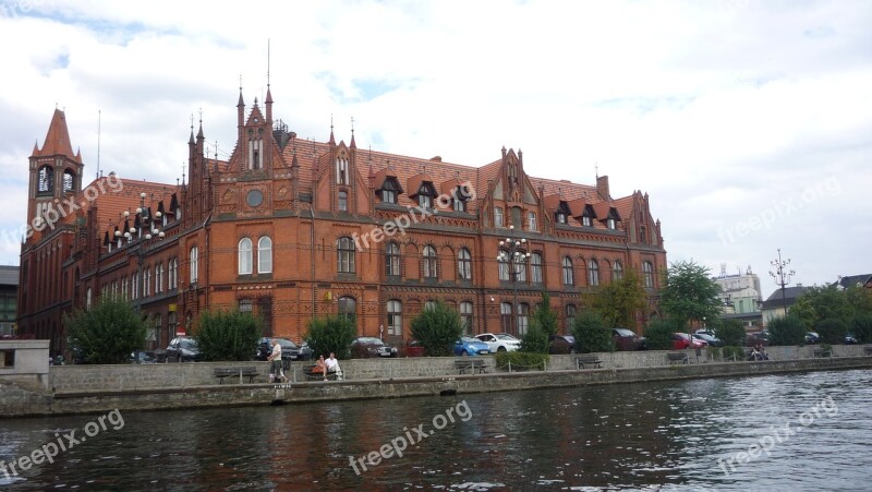 Bydgoszcz Poland Brda River Monument