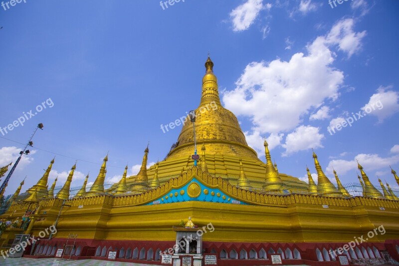 Pagoda Myanmar Temple Amazing Place