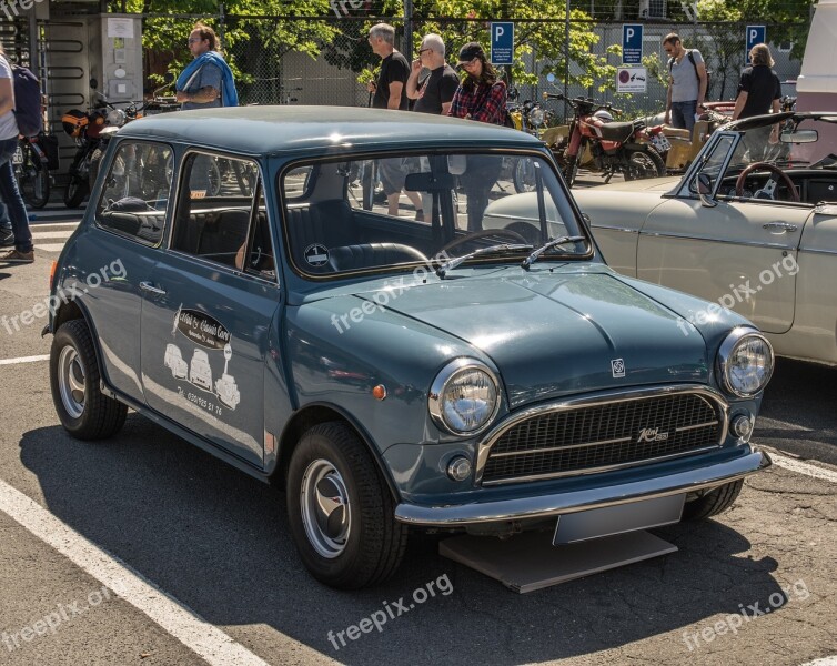 Mini Bmc Oldtimer Mini Cooper Vehicle