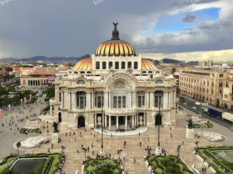 Palace Of Fine Arts Mexico Cdmx Arts Viva Mexico