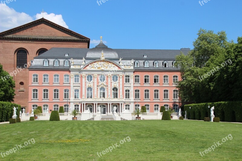 Kurfürstliches Palais Trier Rococo Kurfürstliches Closed Park