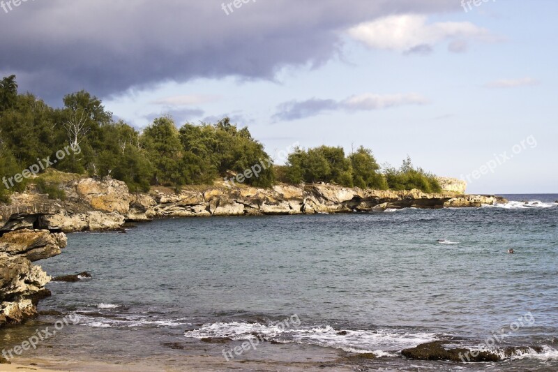 Ocean Cove Rocky Shore Coastline