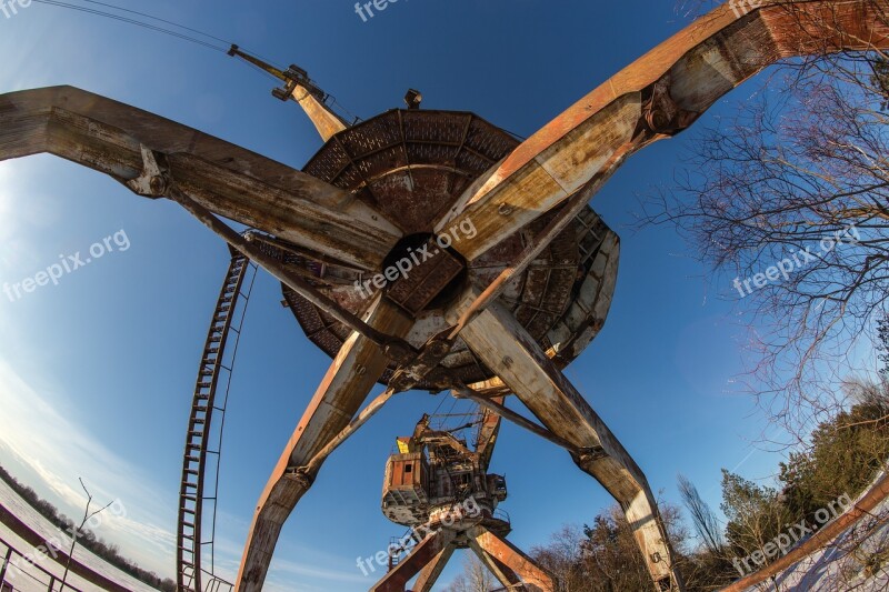 Crane Construction Pripyat Chernobyl Exclusion Zone