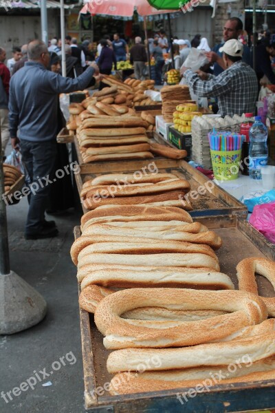 Jerusalem Bread Bazar Israel Seller