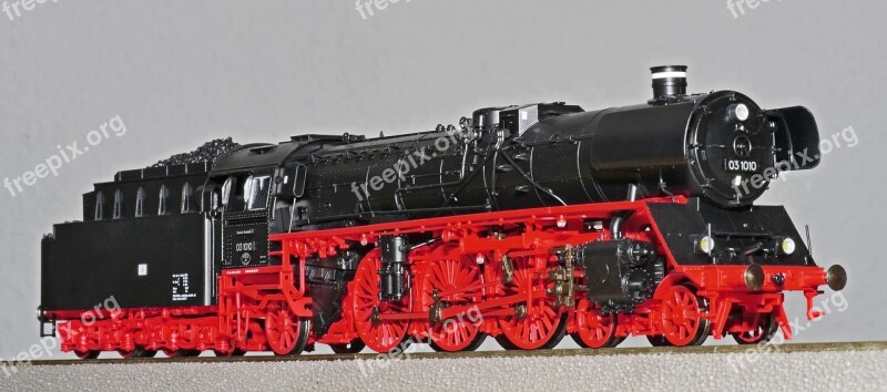 Steam Locomotive Model Scale H0 Express Train Br03