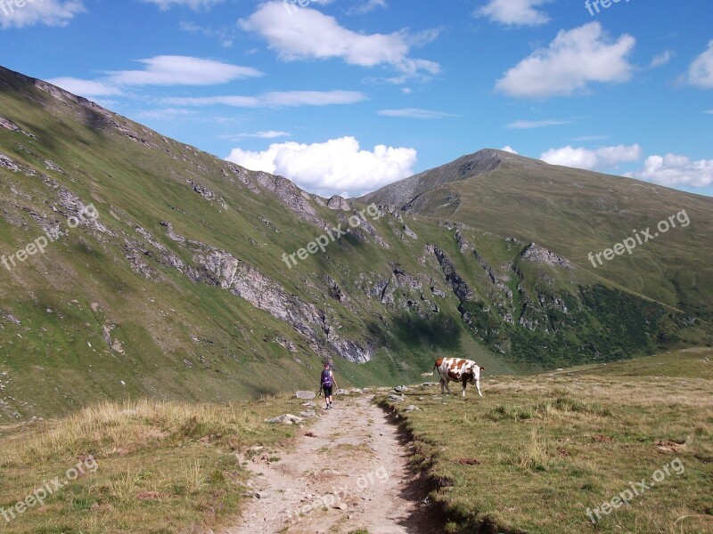 Mountains Alpine Imposing Landscape Nature