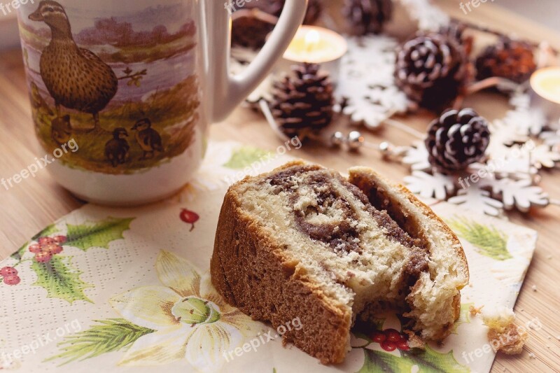 Cake Reindling Nut Kitchen Pastries