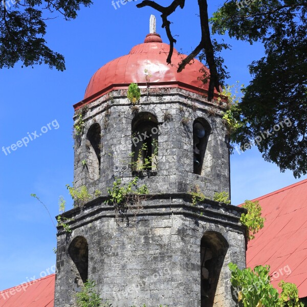 Church Old Church Tower Belfry Old