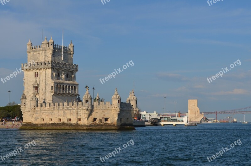 Portugal Lisbon Tagus River Tourism Boat