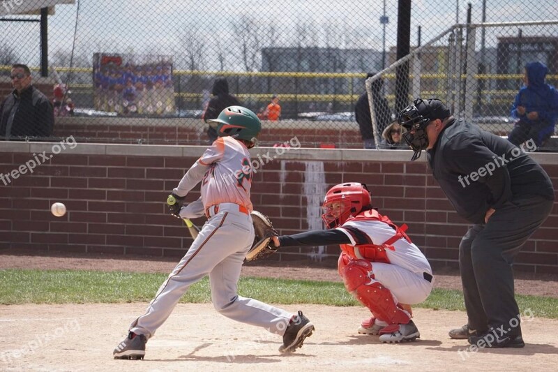 Baseball Ball Hit Sport Game