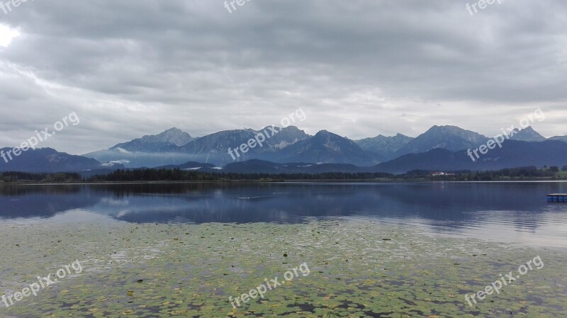 Bavaria Lake Water Water Reflection Free Photos