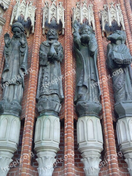 Statue Religion Cathedral Argentina Silver