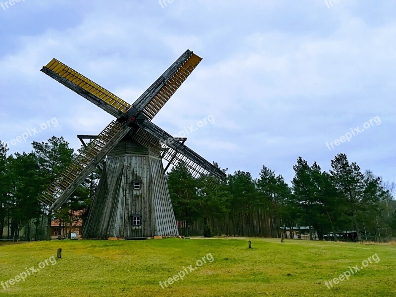 Kaszuby Windmill Ethnographic Park Sky Harvest