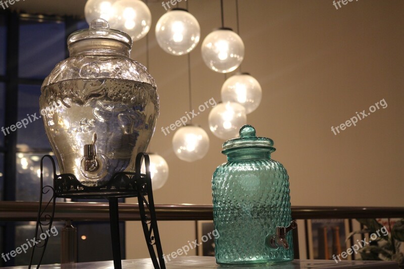 Bottle Antique Glass Traditional Lamp