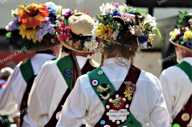 Morris Men Folk Dance Costume Free Photos