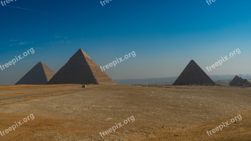 Pyramids Giza Egypt Pharaohs Historical