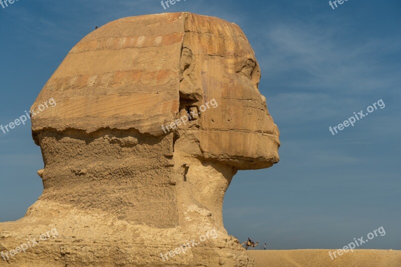 Sphinx Egypt Carlo Giza Monument