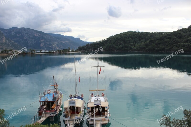 Boat Oludeniz Blue Fethiye Beach