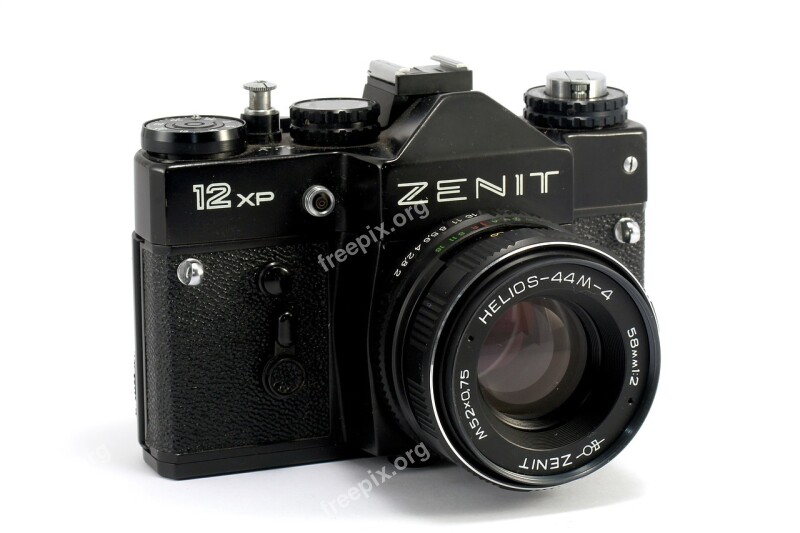 Zenit Slr Lens Analog Camera