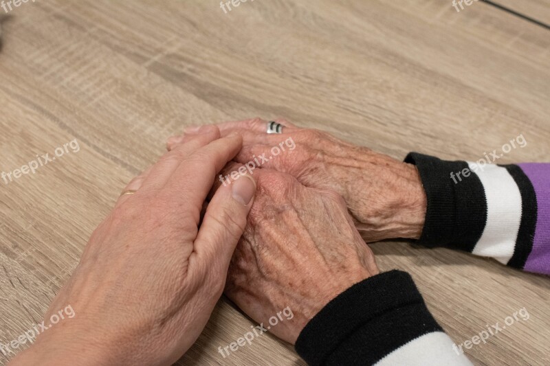 Hand Woman Adult Hands Elderly