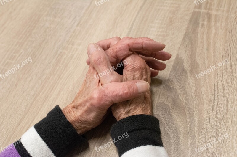 Hand Woman Adult Hands Elderly