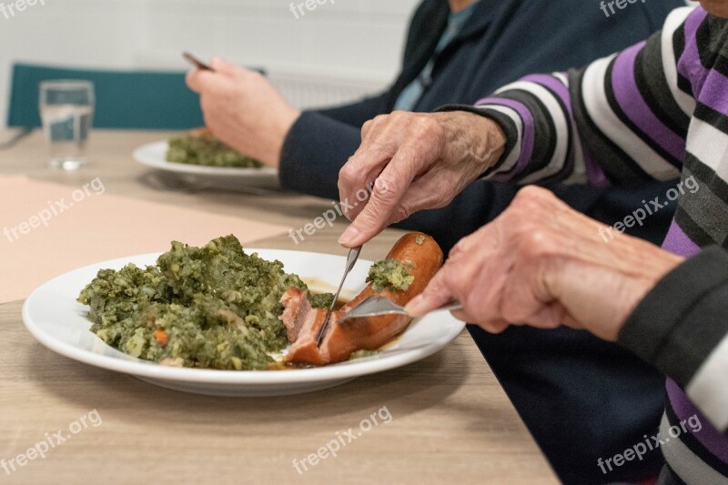 Food Meal Kale Hand Woman