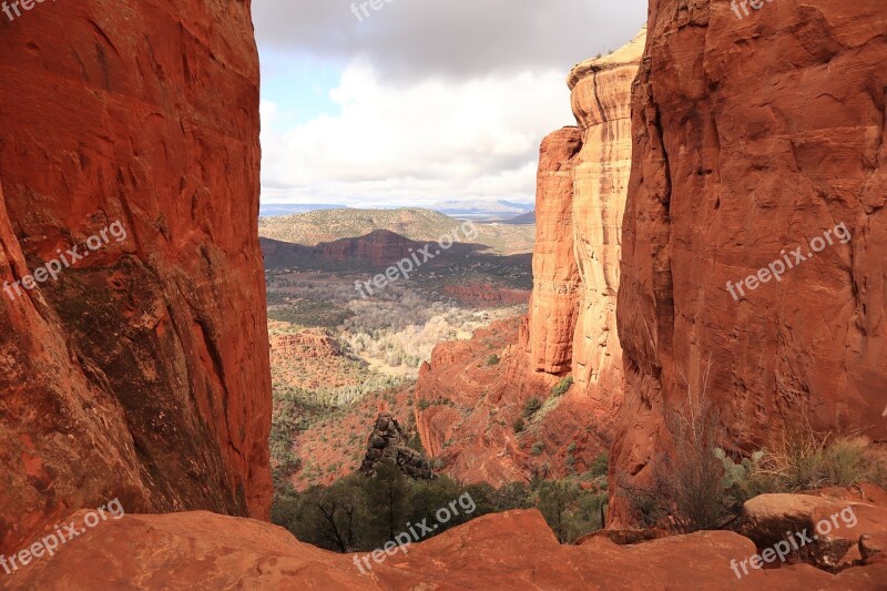 Cathedral Rock Landscape Beautiful Landscape Background Nature Photography Nature Background