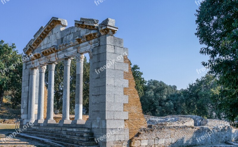 Architecture Unesco Apollonia Fier Albania