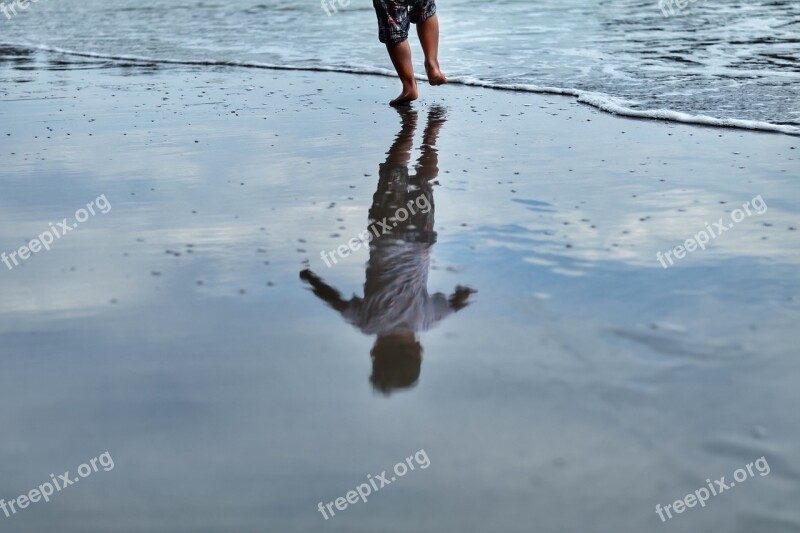 Sea Kids Wave Sandy Water